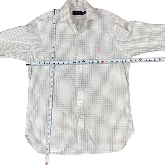 Polo Ralph Lauren Mens Shirt 16 Office Work Capsule Everyday Basic Staple Dress - Picture 9 of 11
